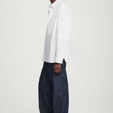 WIDE OVERSIZED COTTON SHIRT