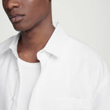 WIDE OVERSIZED COTTON SHIRT